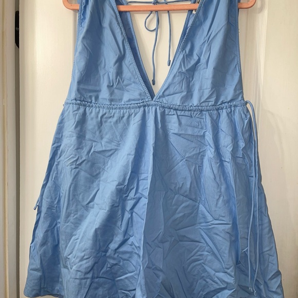 Abercrombie & Fitch Dresses & Skirts - Abercrombie & Fitch Babydoll Poplin Mini Dress